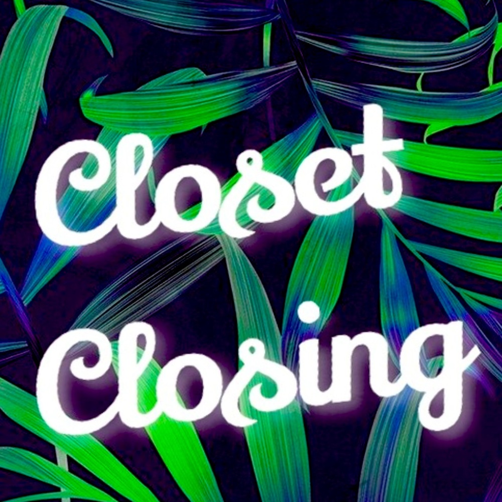 I will be closing my closet and taking all remaining items to Platos Closet